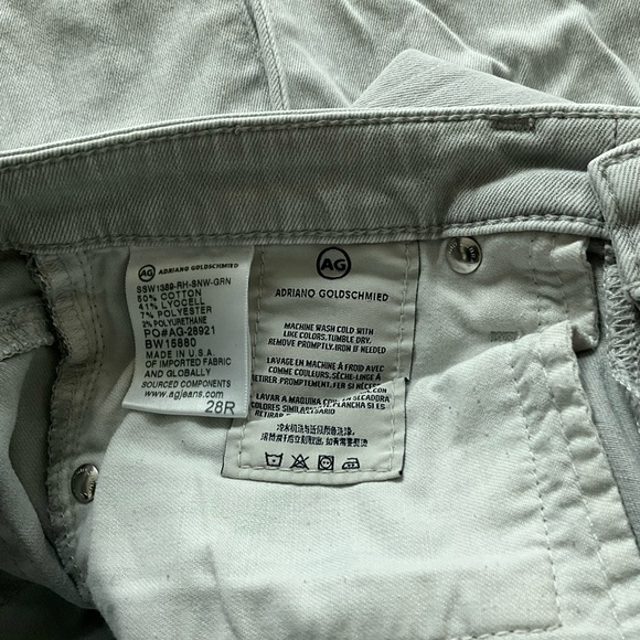 Adriano Goldschmied jeans in fabulously comfortable stretch 28R vguc - Picture 5 of 6